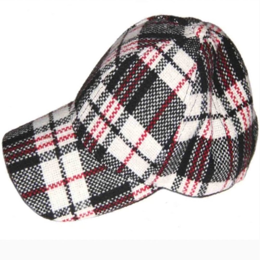 Do Everything In Love Cap Hat Plaid Women's OS - Free People